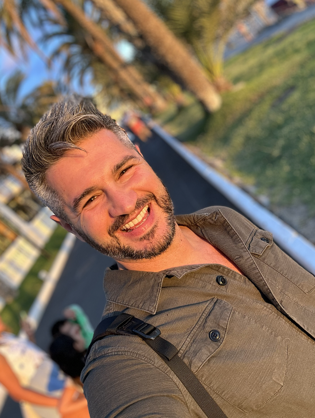 Victor Messana durante un evento