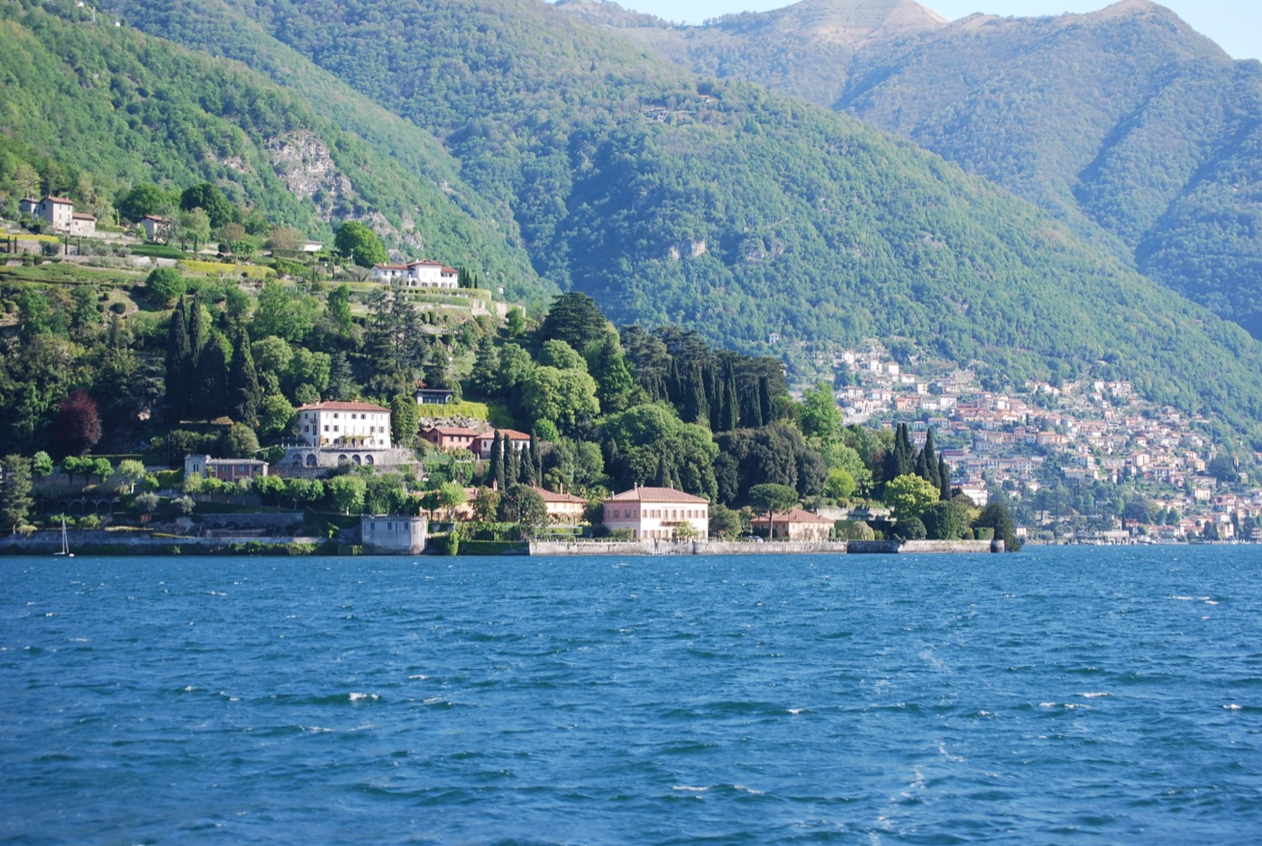 Villa Pizzo vista dal lago, Cernobbio