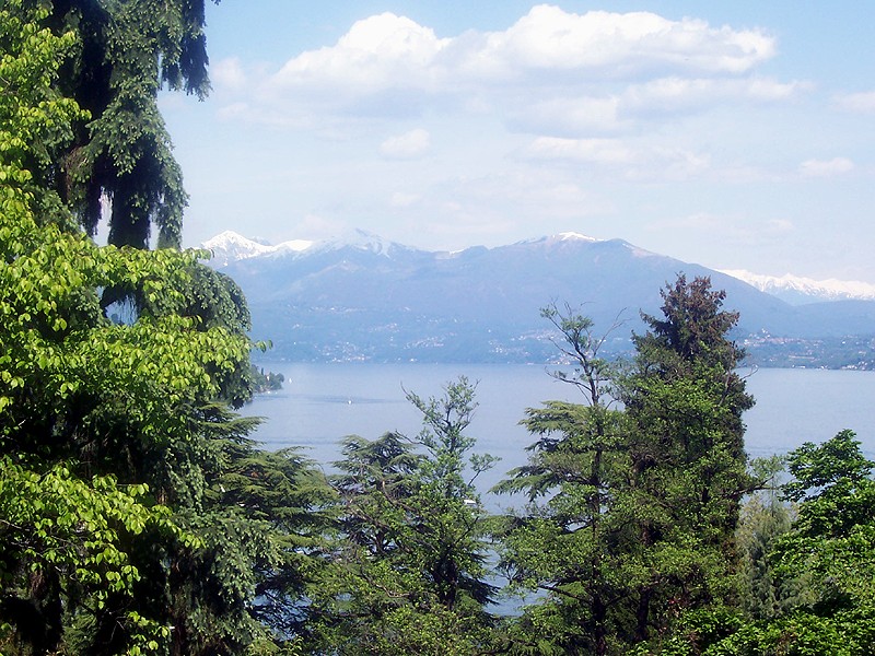 Lago Maggiore visto da Verbania (contesto del territorio)